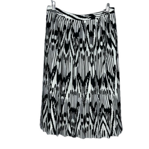 Lands' End Midi Pleated Skirt